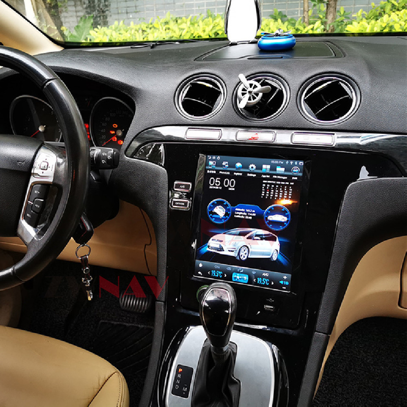 Unité principale stéréo Android 11 Carplay de voiture de radionavigation pour la galaxie S-maximum 2007-2015 de Ford