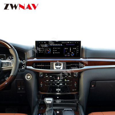 Lecteur multimédia 2015-2021 stéréo de navigation de GPS de voiture de voiture automatique de Lexus LX570 Android