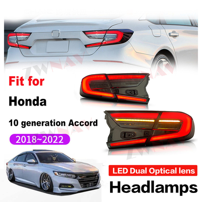 Modification de système optique de For Honda de la lumière 2022 de queue de voiture double de 11ème phare civique modèle de la génération LED