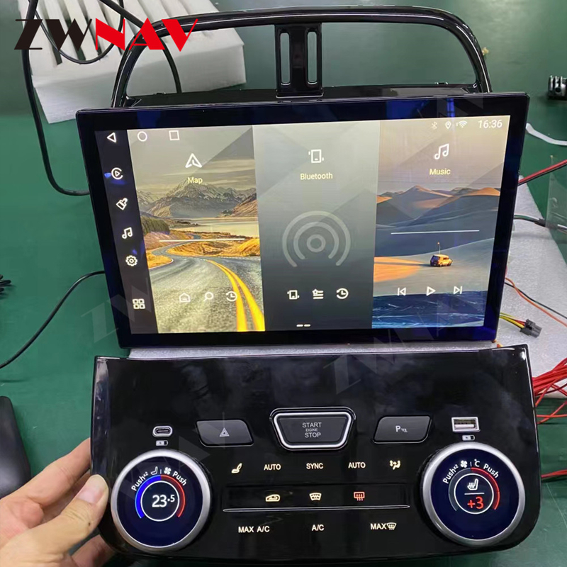 2016-2020 Autoradio Tesla Style Jaguar F-Pace Lecteur multimédia GPS Navigation DSP Stéréo