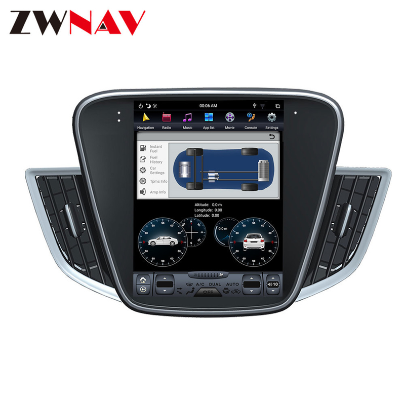 2016-2018 autoradio Tesla Style Chevrolet Cavalier lecteur multimédia GPS Navigation DSP stéréo