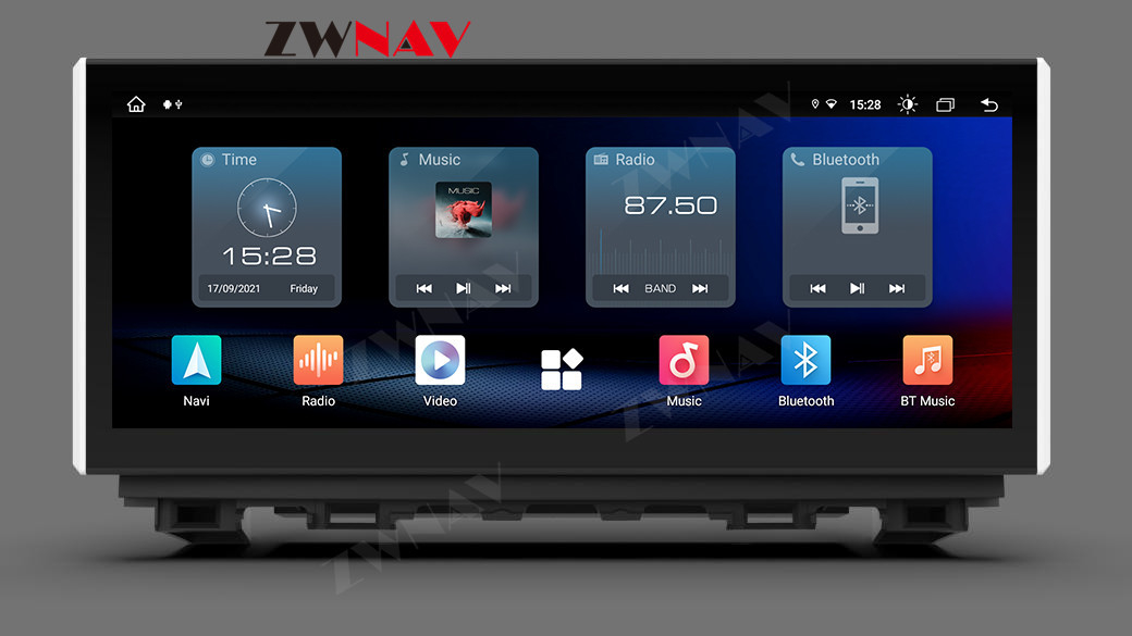 Autoradio de l'écran tactile 12.3inch Android avec Carplay pour Mazda Atez-Atetz 2013-2016
