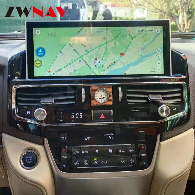 Lecteur multimédia 12,3 de pouce d'Android de voiture stéréo de voiture pour Toyota LC200 2008-2021