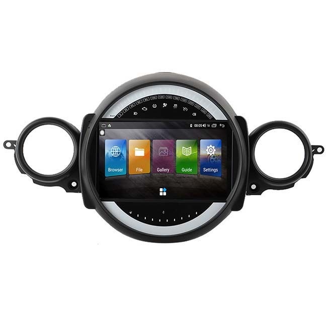 Unité de navigation de GPS de voiture de l'écran tactile PX5 Android 11 pour BMW mini 2007 2014