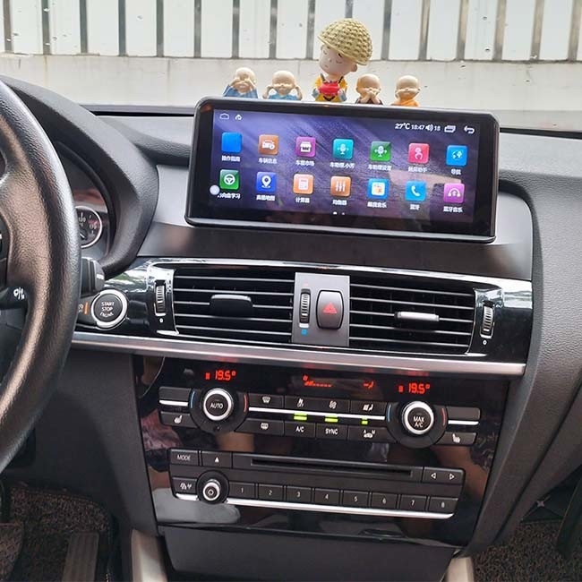 Écran tactile principal NXP6686 d'unité de voiture de 128GB X3 BMW SAT Nav Android 11