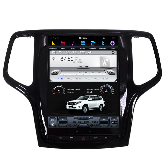 Unité 128GB Android 10 de tête de Jeep Grand Cherokee Car Stereo de 10,4 pouces