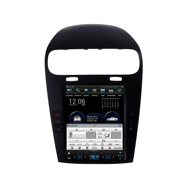 9,7 stéréo de voiture d'écran tactile d'unité de tête de pouce 64G Coolway Dodge avec Bluetooth