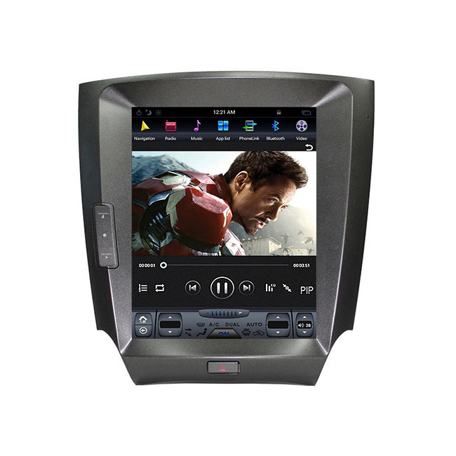 PX6 4GB 128GB Lexus Is Android Head Unit Android 9,0 multimédia