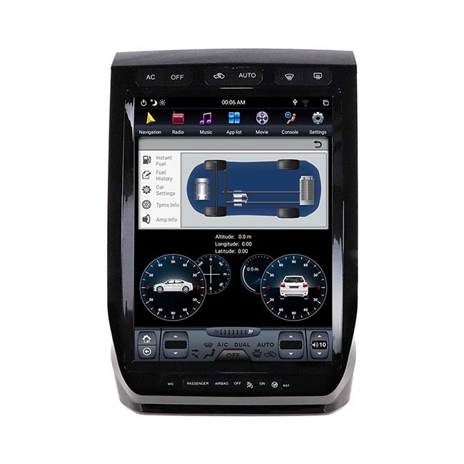 Lecteur multimédia 13 de pouce 2015 de Ford F150 de tête automatique de l'unité PX6 Android 9