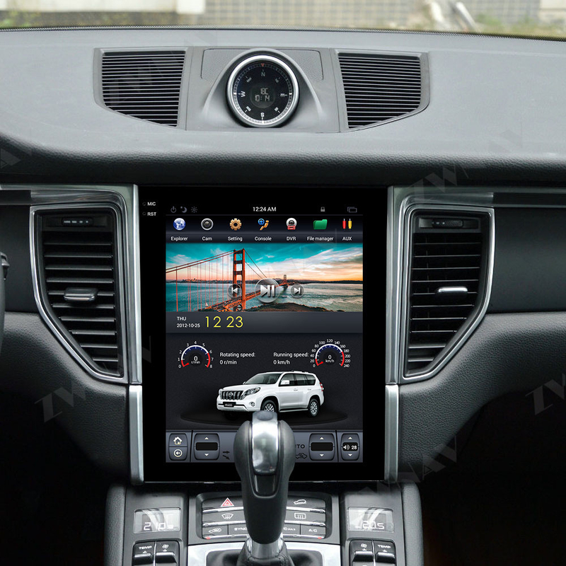 Unité principale Android 10 d'autoradio de navigation carplay pour Porsche Macan 2014-2017