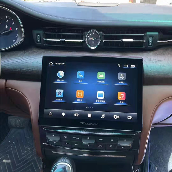Lecteur multimédia 10,36 de pouce d'autoradio de joueur Android 10 pour Maserati Quattroporte 2013-2021