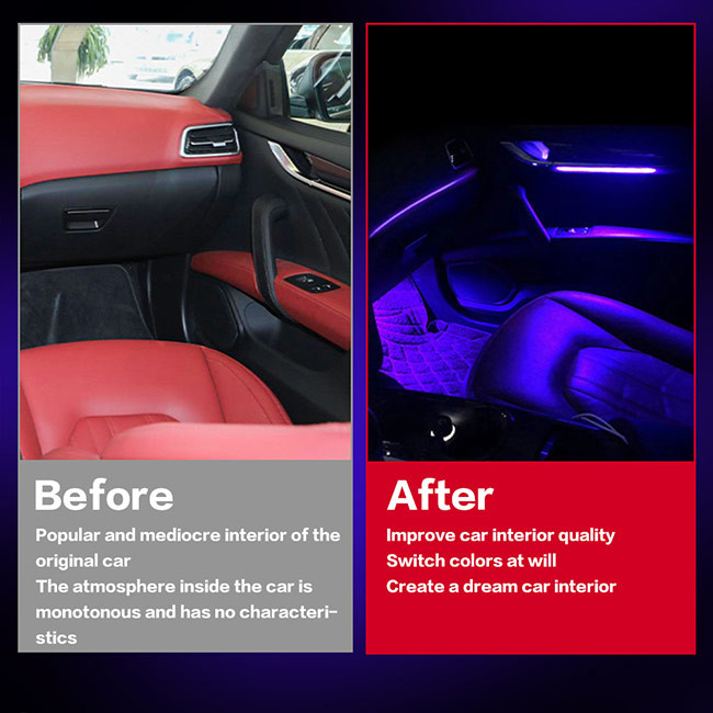 Unité principale de multimédia de voiture d'affichage de tableau de bord de voiture de DC12V pour Maserati LED au néon
